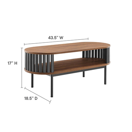 Modway EEI-6525 Fortitude Wood Coffee Table Modway