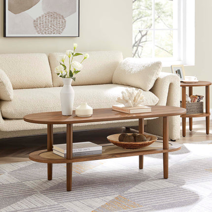 Modway EEI-6526 Torus Oval Coffee Table - Plaza Home Decor