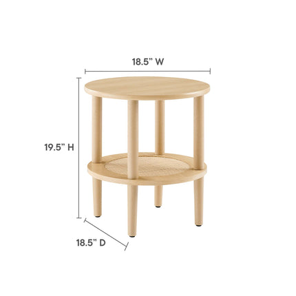Modway EEI-6527 Torus Round Side Table - Plaza Home Decor
