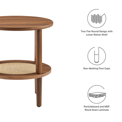 Modway EEI-6527 Torus Round Side Table - Plaza Home Decor