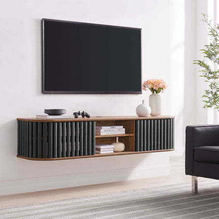 Modway EEI-6528 Fortitude 63" Wall-Mounted TV Stand Modway