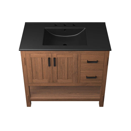Modway EEI-6535 Ashlyn 36" Wood Bathroom Vanity Modway