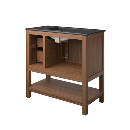 Modway EEI-6535 Ashlyn 36" Wood Bathroom Vanity Modway