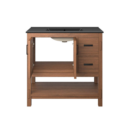Modway EEI-6535 Ashlyn 36" Wood Bathroom Vanity Modway