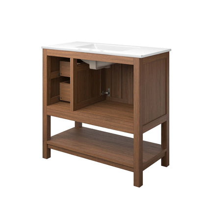 Modway EEI-6535 Ashlyn 36" Wood Bathroom Vanity Modway