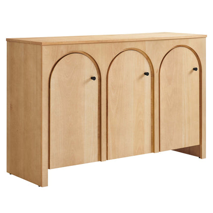 Modway EEI-6536 Appia 3-Door Arched Door Sideboard Storage Cabinet Modway