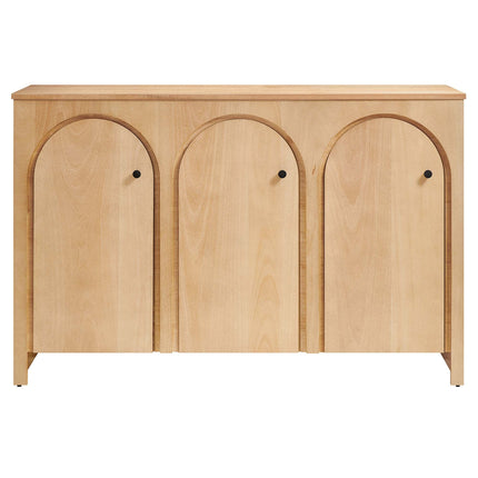 Modway EEI-6536 Appia 3-Door Arched Door Sideboard Storage Cabinet Modway