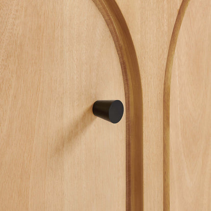 Modway EEI-6536 Appia 3-Door Arched Door Sideboard Storage Cabinet Modway