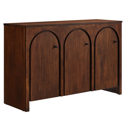 Modway EEI-6536 Appia 3-Door Arched Door Sideboard Storage Cabinet Modway