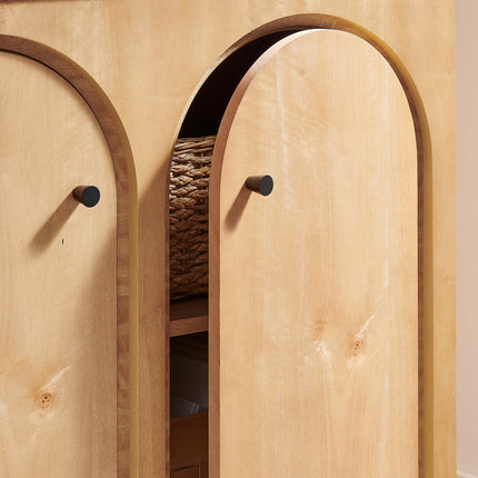 Modway EEI-6537 Appia 2-Door Arched Door Storage Cabinet Modway