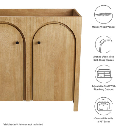 Modway EEI-6540 Appia 36" Bathroom Vanity Cabinet (Sink Basin Not Included) Modway
