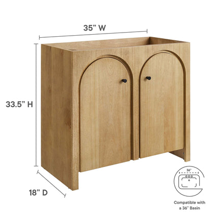 Modway EEI-6540 Appia 36" Bathroom Vanity Cabinet (Sink Basin Not Included) Modway