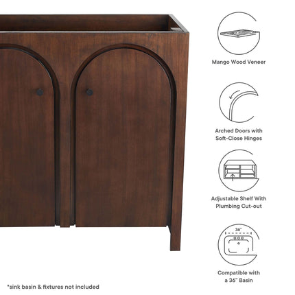Modway EEI-6540 Appia 36" Bathroom Vanity Cabinet (Sink Basin Not Included) Modway