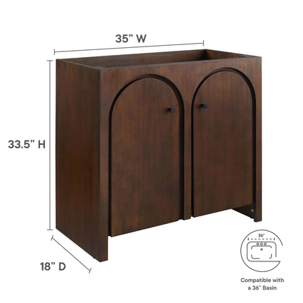 Modway EEI-6540 Appia 36" Bathroom Vanity Cabinet (Sink Basin Not Included) Modway