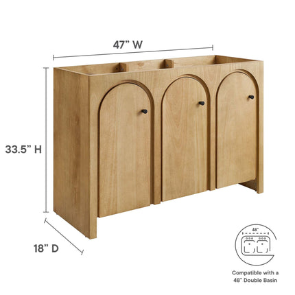 Modway EEI-6541 Appia 48" Bathroom Vanity Cabinet (Sink Basin Not Included) Modway