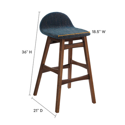 Modway EEI-6553 Juno Wood Bar Stool Set of 2 Modway