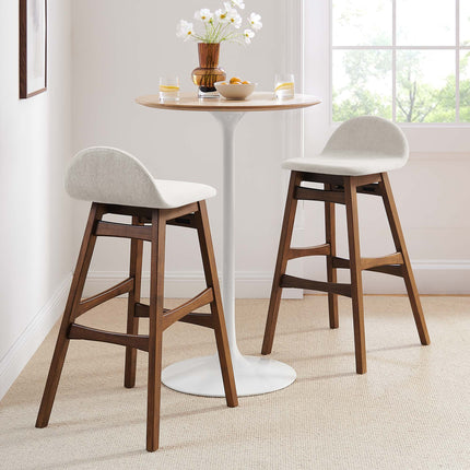 Modway EEI-6553 Juno Wood Bar Stool Set of 2 Modway