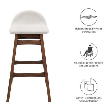 Modway EEI-6553 Juno Wood Bar Stool Set of 2 Modway