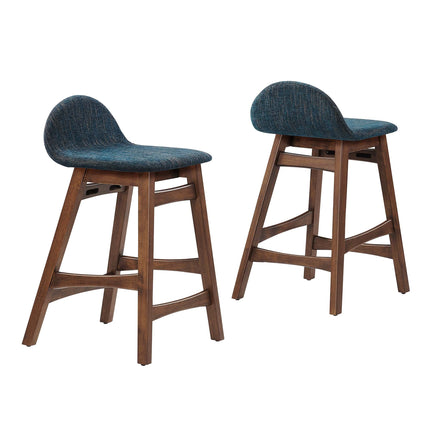 Modway EEI-6555 Juno Wood Counter Stool Set of 2 Modway