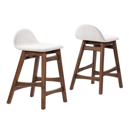 Modway EEI-6555 Juno Wood Counter Stool Set of 2 Modway
