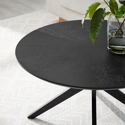 Modway EEI-6557 Crossroads Round Wood Coffee Table Modway