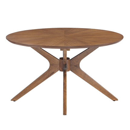 Modway EEI-6557 Crossroads Round Wood Coffee Table Modway