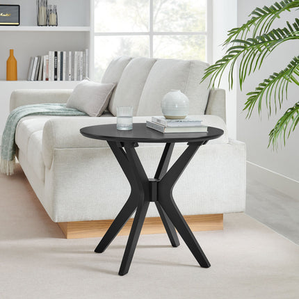 Modway EEI-6558 Crossroads 24" Round Wood Side Table Modway