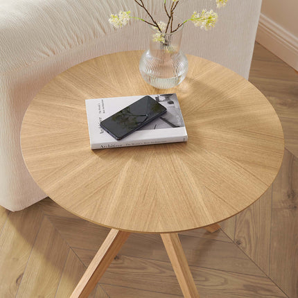 Modway EEI-6558 Crossroads 24" Round Wood Side Table Modway