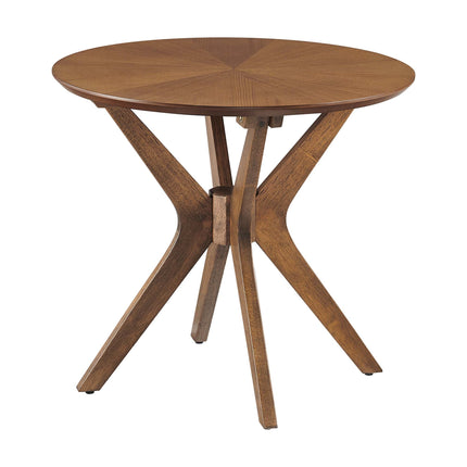 Modway EEI-6558 Crossroads 24" Round Wood Side Table Modway