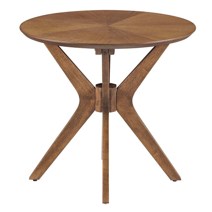 Modway EEI-6558 Crossroads 24" Round Wood Side Table Modway