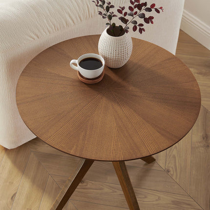 Modway EEI-6558 Crossroads 24" Round Wood Side Table Modway