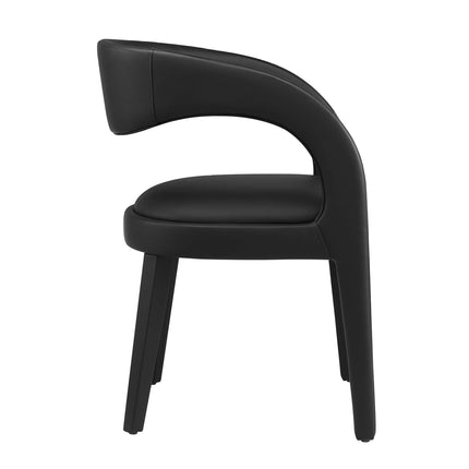 Modway EEI-6561 Pinnacle Vegan Leather Dining Chair Set of 2 Modway