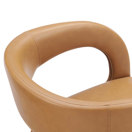 Modway EEI-6561 Pinnacle Vegan Leather Dining Chair Set of 2 Modway