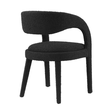 Modway EEI-6562 Pinnacle Boucle Upholstered Dining Chair Set of 2 Modway