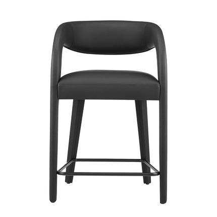 Modway EEI-6564 Pinnacle Vegan Leather Counter Stool Set of 2 Modway