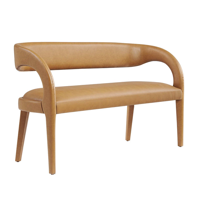 Modway EEI-6570 Pinnacle Vegan Leather Accent Bench Modway