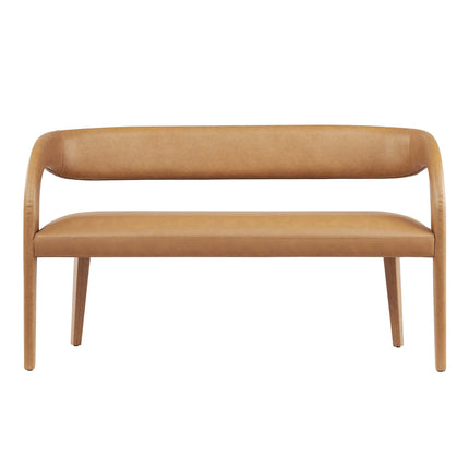 Modway EEI-6570 Pinnacle Vegan Leather Accent Bench Modway