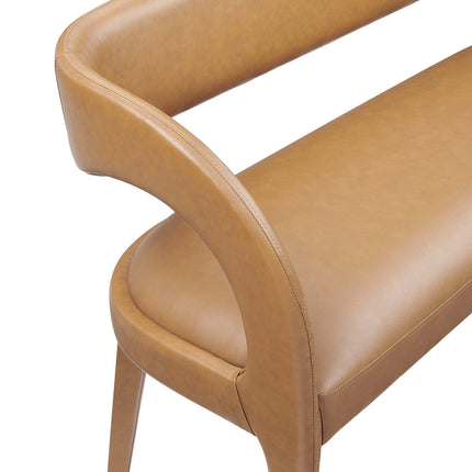 Modway EEI-6570 Pinnacle Vegan Leather Accent Bench Modway