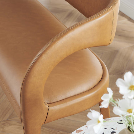 Modway EEI-6570 Pinnacle Vegan Leather Accent Bench Modway