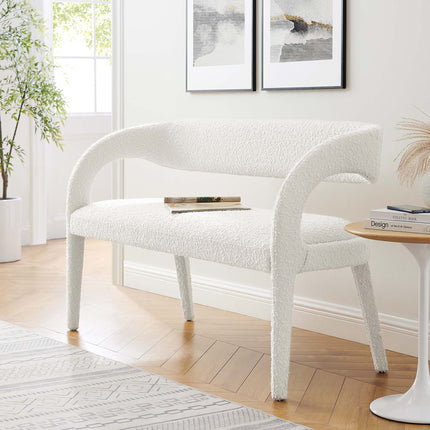 Modway EEI-6571 Pinnacle Boucle Fabric Accent Bench Modway