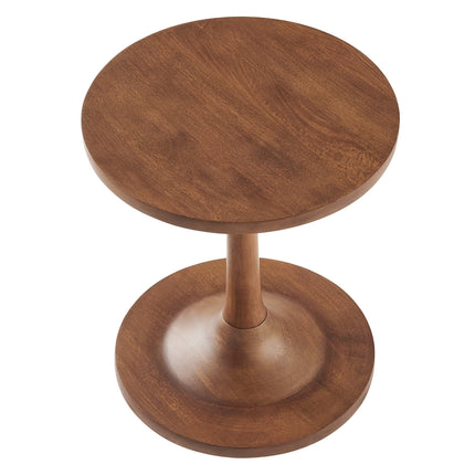Modway EEI-6573 Lina Round Wood Side Table Modway