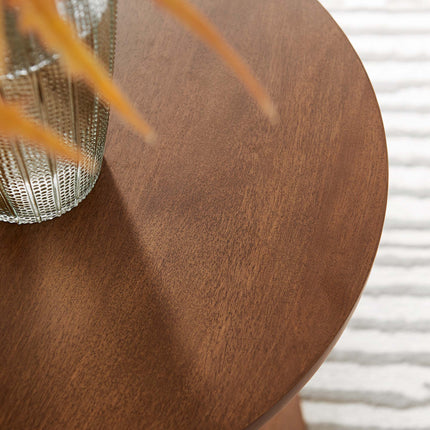 Modway EEI-6573 Lina Round Wood Side Table Modway