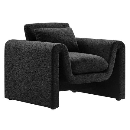 Modway EEI-6575 Waverly Boucle Upholstered Armchair Modway