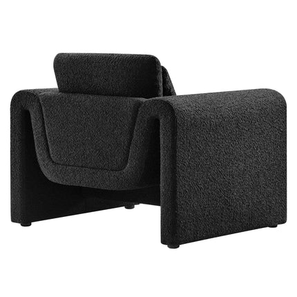 Modway EEI-6575 Waverly Boucle Upholstered Armchair Modway