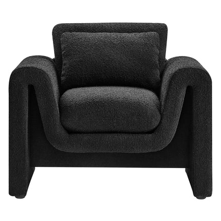 Modway EEI-6575 Waverly Boucle Upholstered Armchair Modway