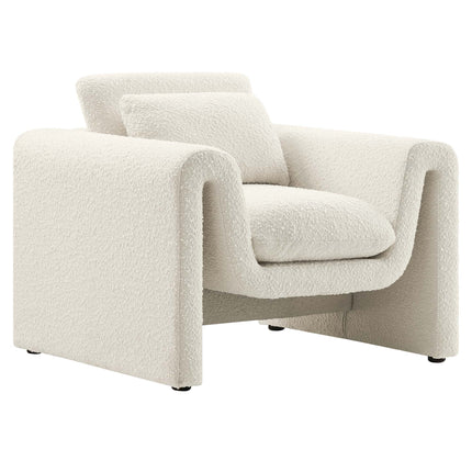 Modway EEI-6575 Waverly Boucle Upholstered Armchair Modway