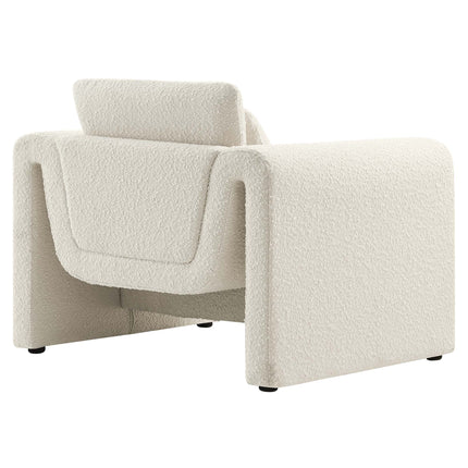Modway EEI-6575 Waverly Boucle Upholstered Armchair Modway