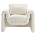 Ivory / Boucle Upholstered