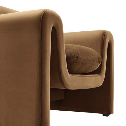 Modway EEI-6576 Waverly Performance Velvet Armchair Modway