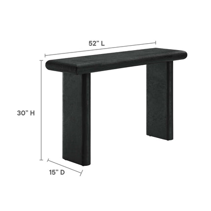 Modway EEI-6577 Relic Concrete Textured Console Table Modway